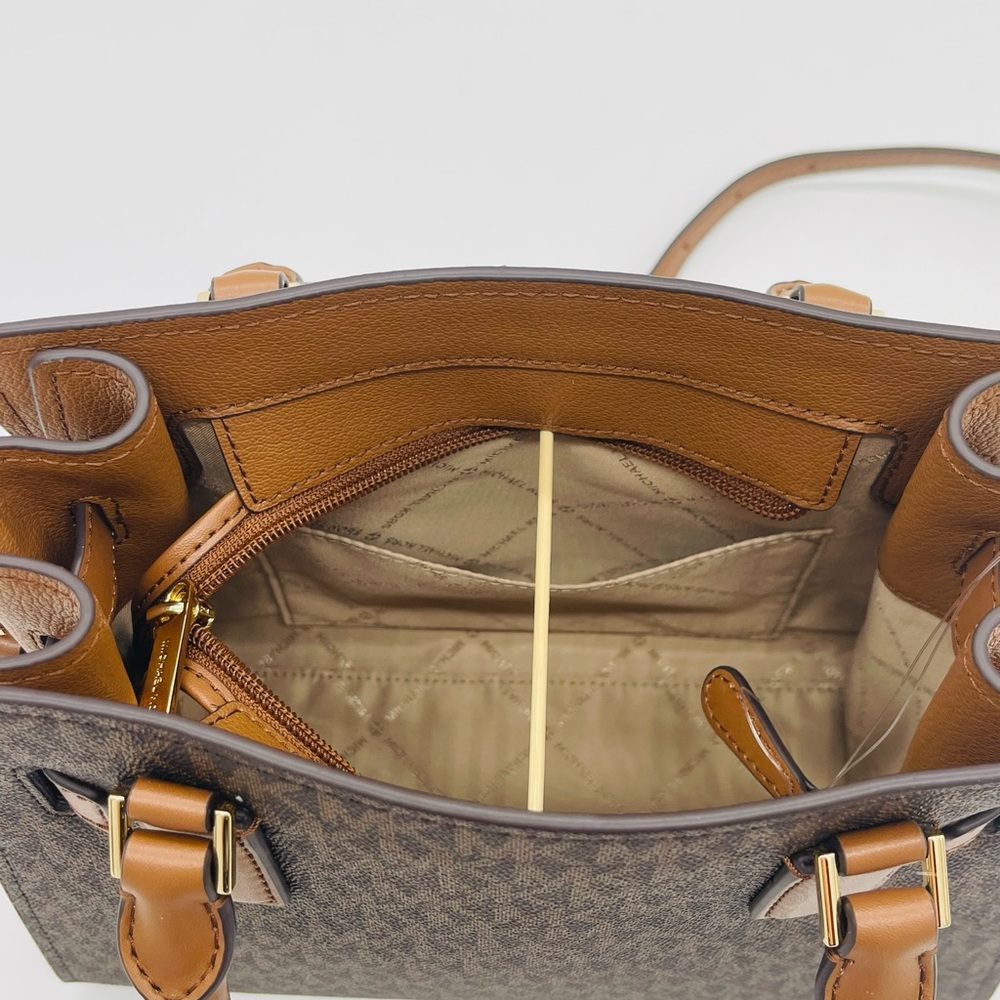 Michael Kors Hamilton Small Satchel Crossbody Bag - Picture 10 of 12